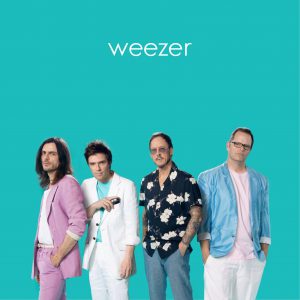 Weezer Teal Album Cover