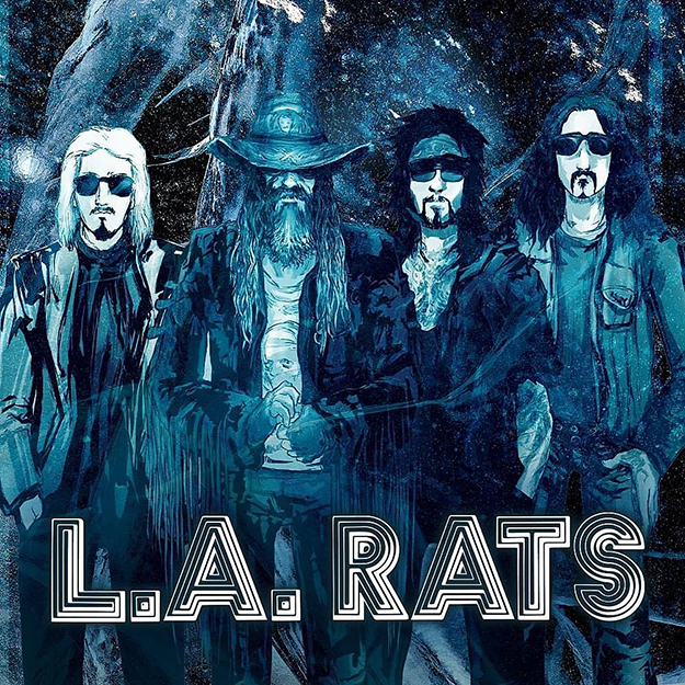 artist rendering of members of LA Rats