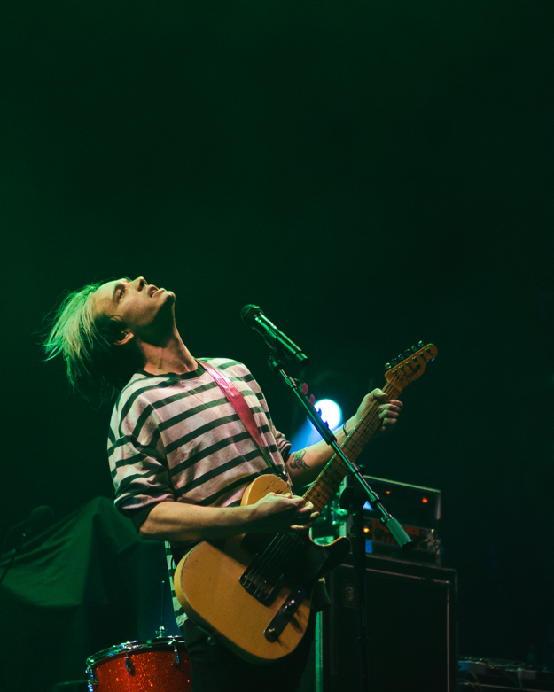 Josh Katz of Badflower Performing at the TD Garden. Photo by Emma Egan