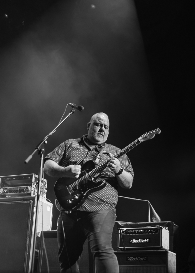 Steve Pedulla of Thursday performing at the TD Garden. Photo by Emma Egan