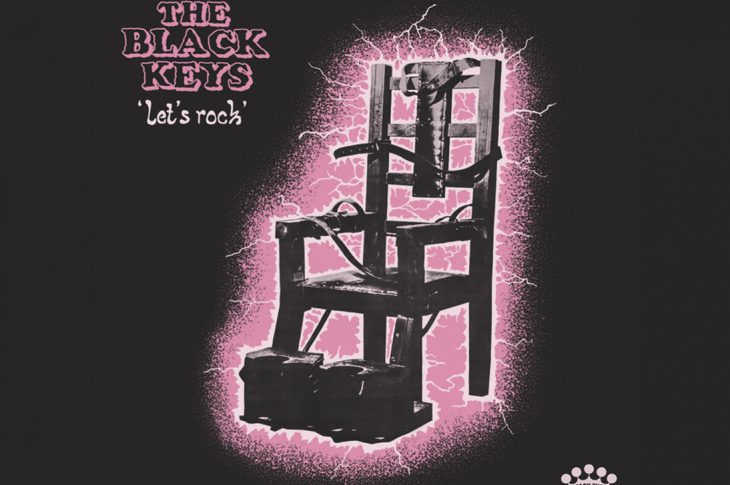 Black Keys Let's Rock cover artwork - electric chair