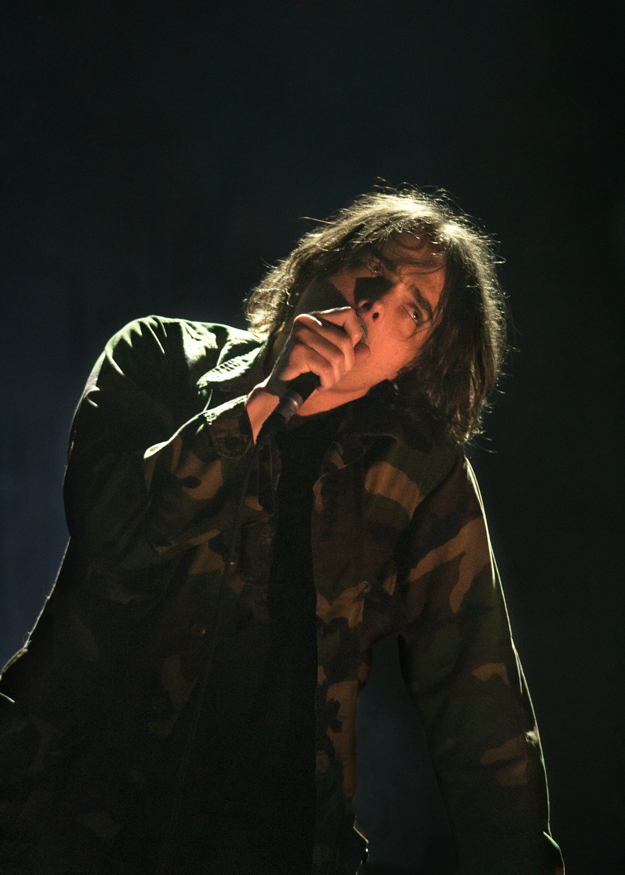 Gerard Way of My Chemical Romance Performing at the TD Garden. Photo by Emma Egan