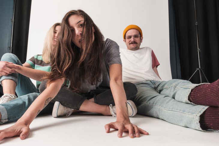 Photo of Weakened Friends agains white backdrop by Adam Parshall
